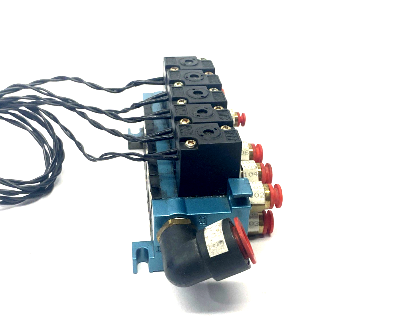 Universal Instruments 47085001/B Valve Pack Manifold Assembly 45A-SA1-DFEA-1BA - Maverick Industrial Sales