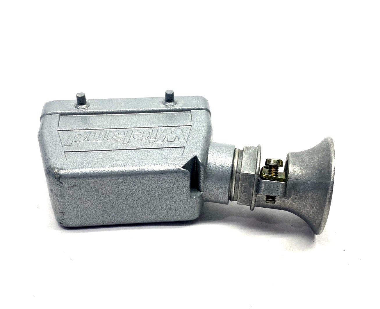 Wieland 70.360.1628.0 REVOS Side Entry Connector Hood Size 16 PG21 Strain Relief - Maverick Industrial Sales