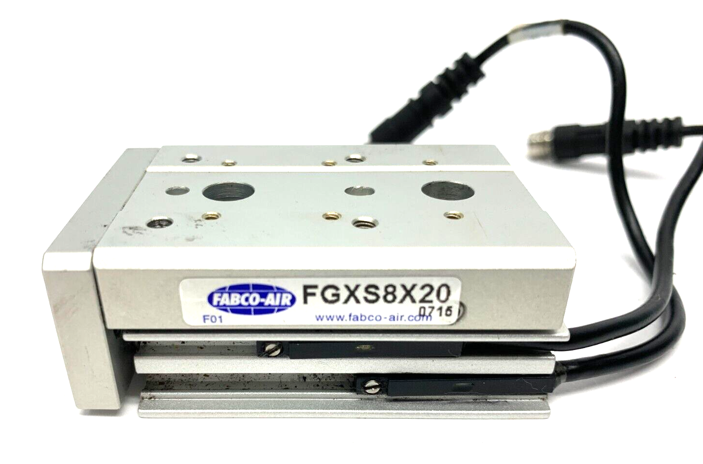 Fabco FGXS8X20 FGXS Series Air Slide Table 8mm Bore 20mm Stroke - Maverick Industrial Sales