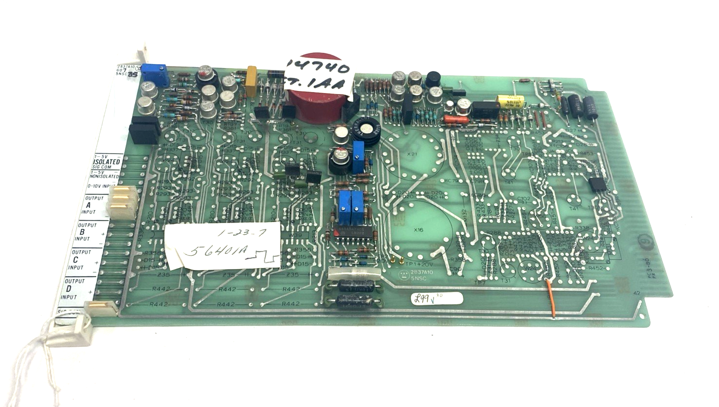 Westinghouse 2837A10G07 7300 Module Signal Converter Card 2837A10 G07 5NSC35 - Maverick Industrial Sales