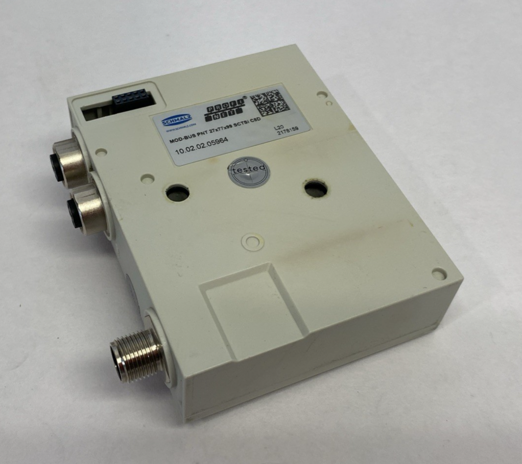 10.02.02.05964 | Schmalz PROFINET Interface Module MOD-BUS PNT 27x77x99 SCTSi C8D - Used - Maverick Industrial Sales
