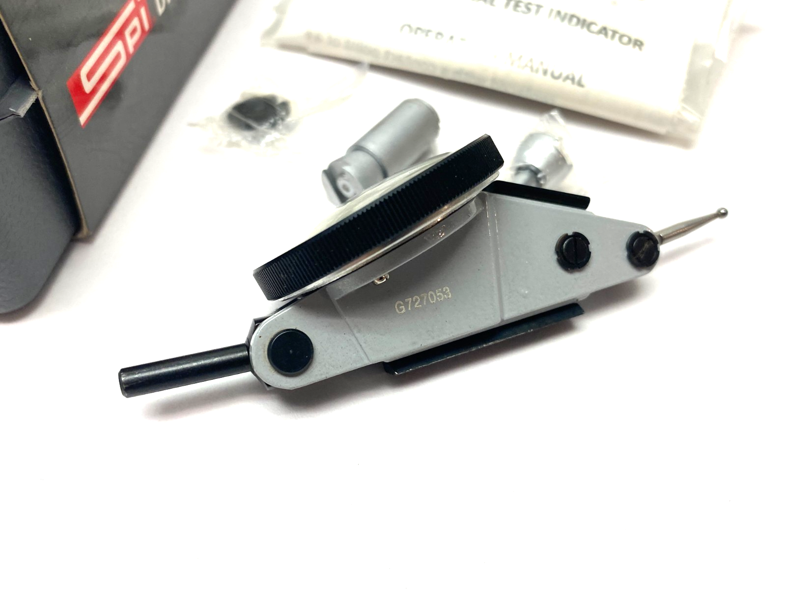 SPI 21-529-3 Integral Dial Test Indicator 0.060", .0005" 0-15-0 Read WHOLE KIT - Maverick Industrial Sales