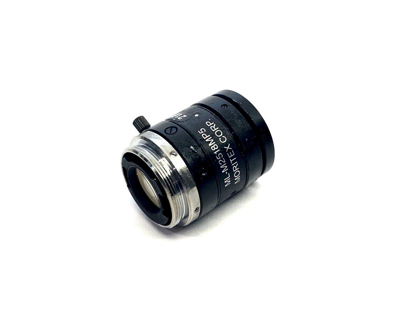 ML-M2518MP5 | Moritex CCTV Camera Lens, C-Mount, Focal Length 25mm, F 1.8-16 - Used - Maverick Industrial Sales