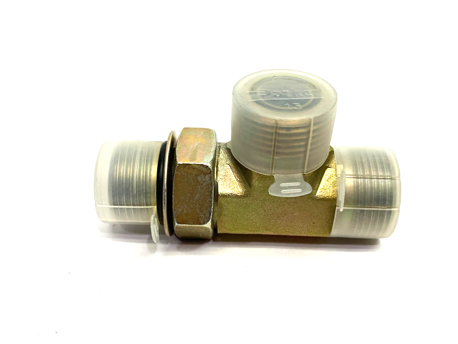 Parker 12 R5OLO-S Seal-Lok O-Ring Face Seal Run Tee Connector - Maverick Industrial Sales
