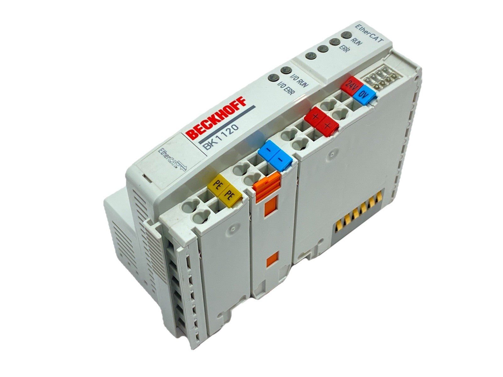 BK1120 | Beckhoff EtherCAT Bus Coupler For Standard Bus Terminals - Used - Maverick Industrial Sales