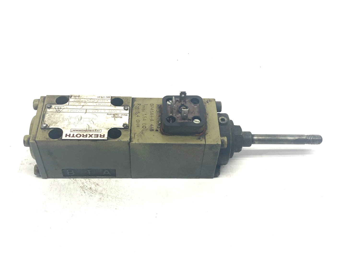 Rexroth Hydronorma 4 WRE 6 EA32-10/24Z4/M Valve - Maverick Industrial Sales