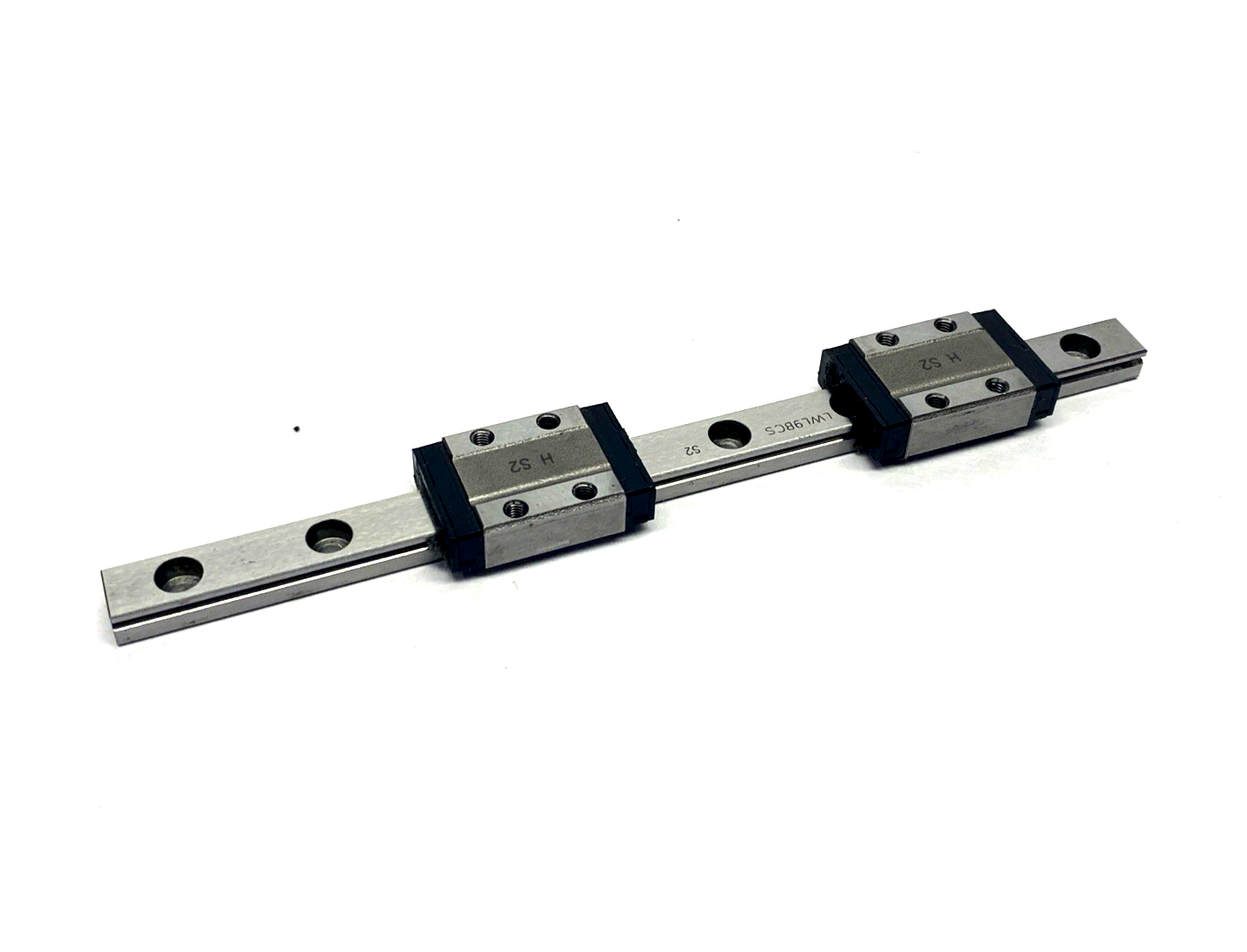 IKO LWL9R160BHS2 Linear Guide Rail 160mm w/ x2 LWL9BCS Guide Bearing Blocks - Maverick Industrial Sales