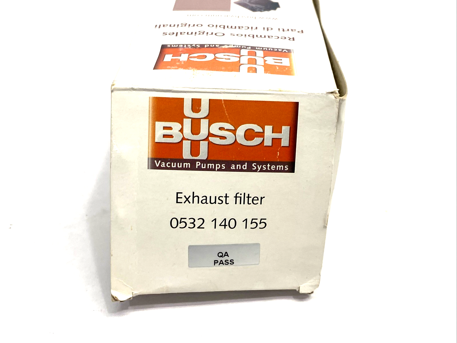 0532140155 | Busch Exhaust Filter 0532 140 155 - New – Open box - Maverick Industrial Sales