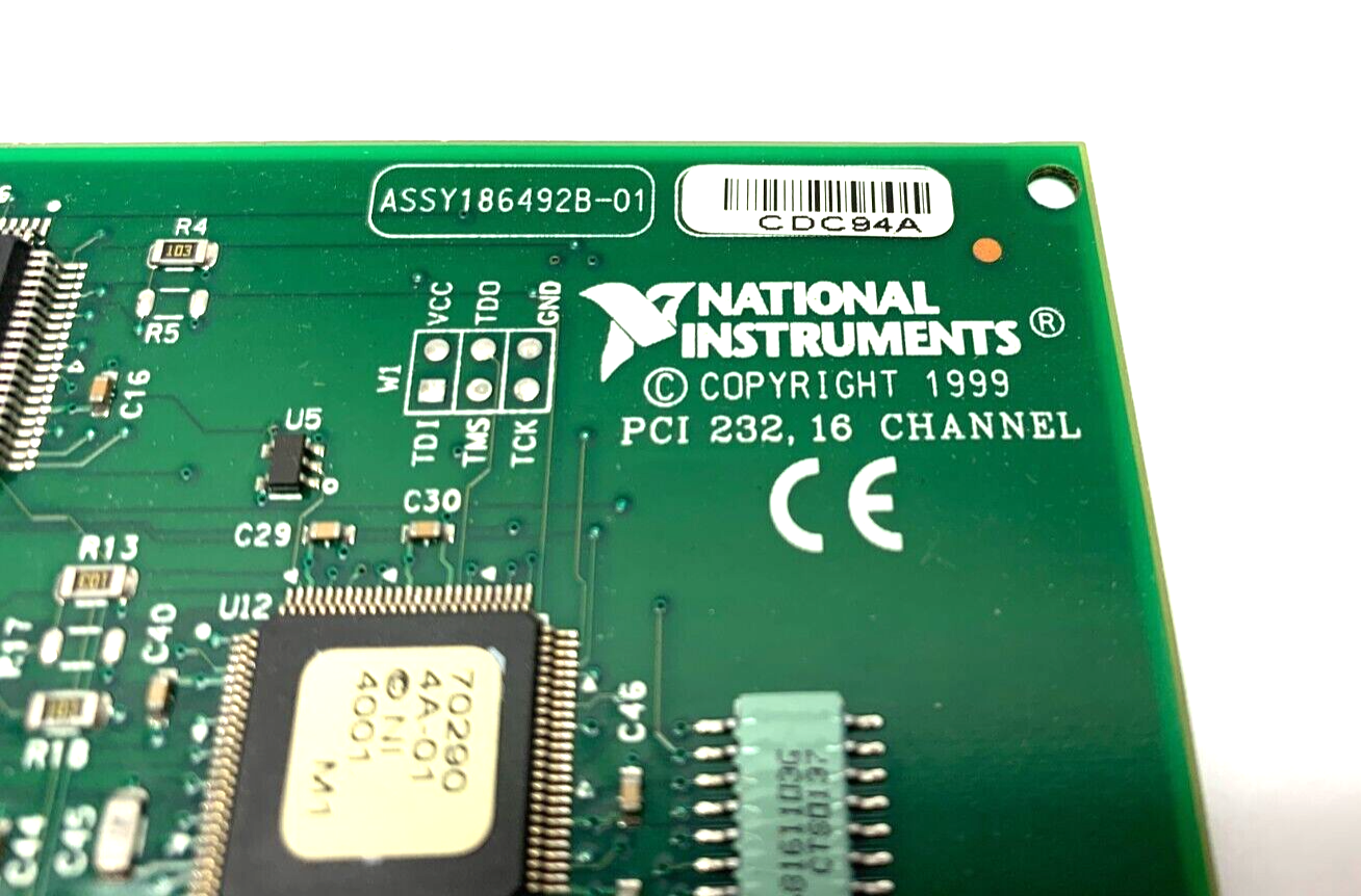National Instruments PCI 232 Data Acquisition Card 16 Channel 186492B-01 - Maverick Industrial Sales