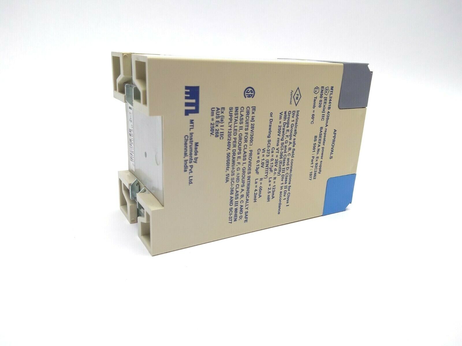 Eaton MTL MTL2441B 4/20mA Repeater Power Supply Solenoid/Alarm Driver ~1-Channel - Maverick Industrial Sales