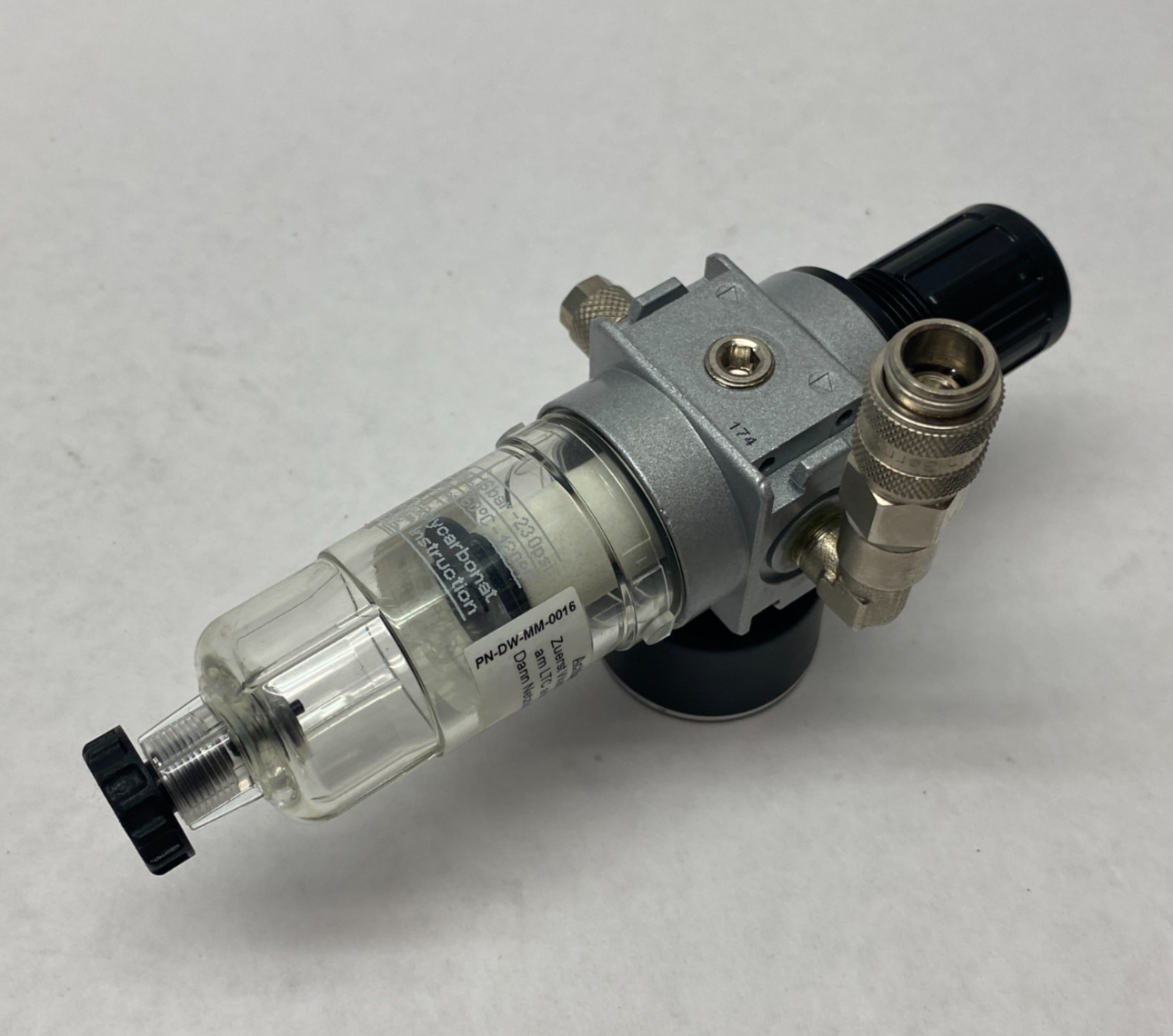 Innomatec PN-DW-MM-0016 Modular Pressure Regulator, Leak Tester, w/ Gauge - Used - Maverick Industrial Sales