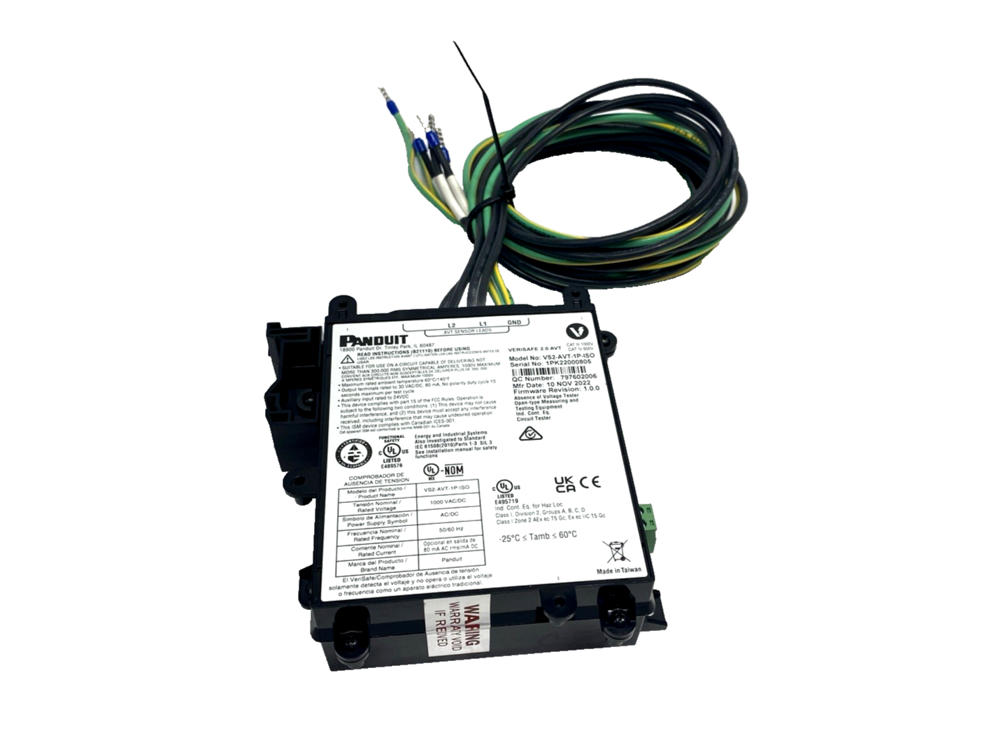 VS2-AVT-1P-ISO | Panduit Single-Phase Isolation Module - New – Open box - Maverick Industrial Sales