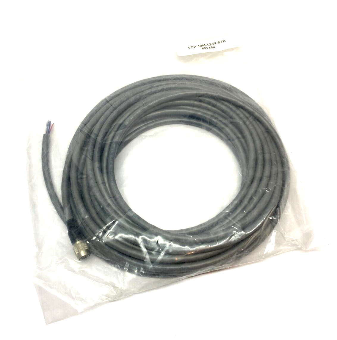 Nortech Systems VCP-10M-12-W-STR Single Ended Cable 12 Pin Straight Connector - Maverick Industrial Sales