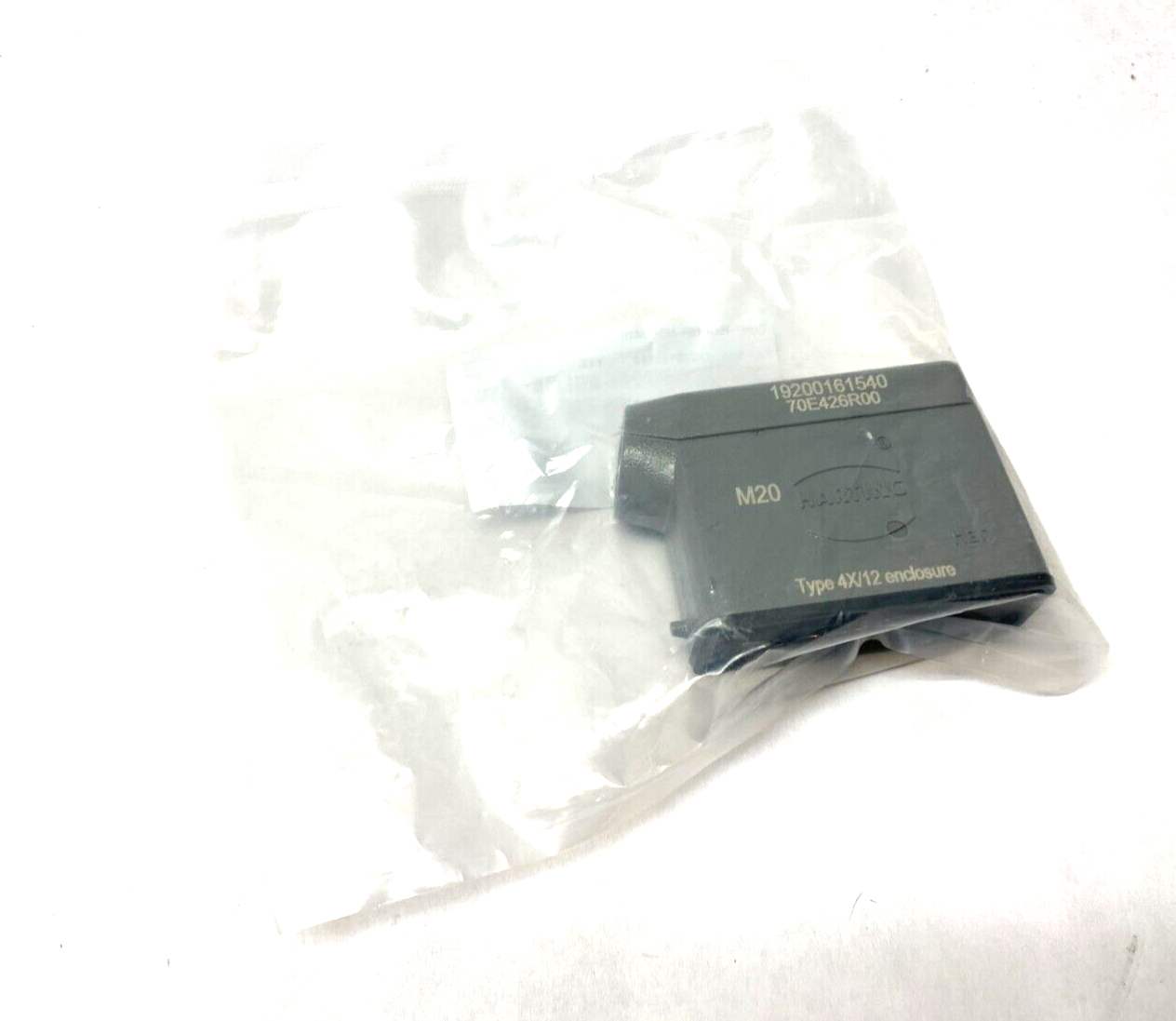 Harting 19200161540 Side Entry Heavy Duty Connector Hood, Han 16A-GS-M20 - Maverick Industrial Sales