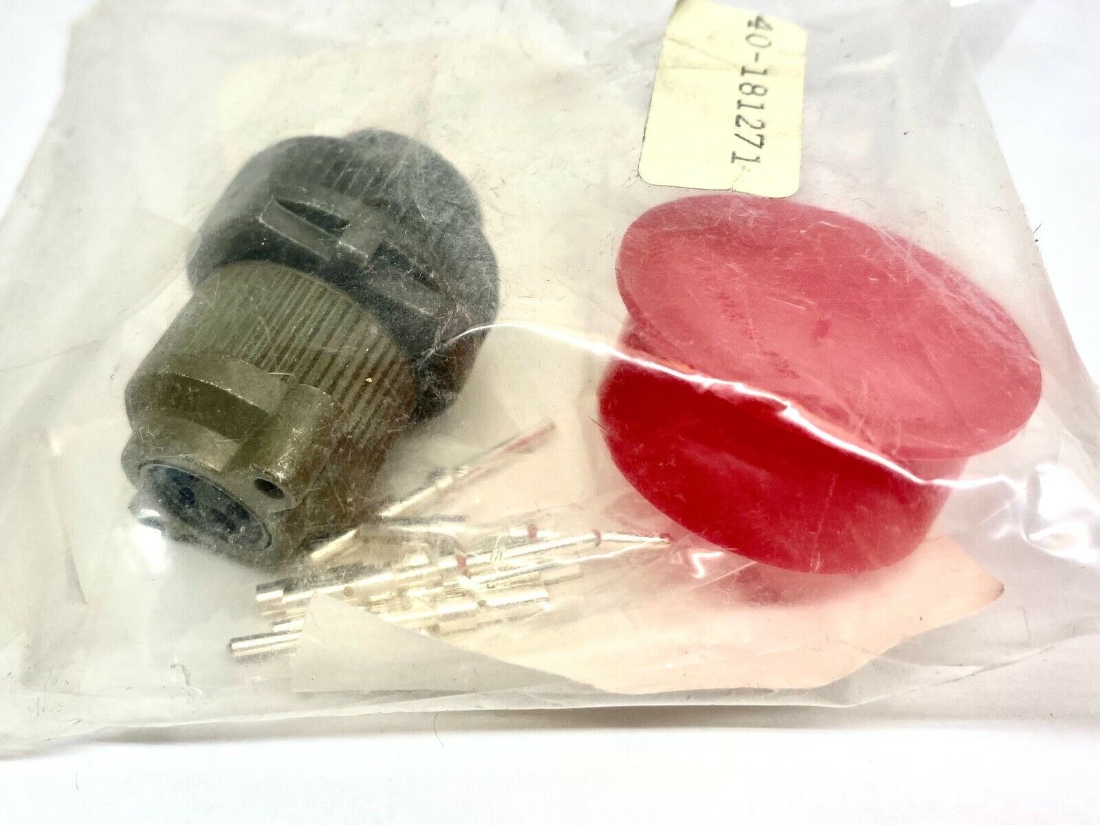 ITT Cannon CA3106R14S-5PF80 Straight Connector Plug Male 5 Position Silver Crimp - Maverick Industrial Sales