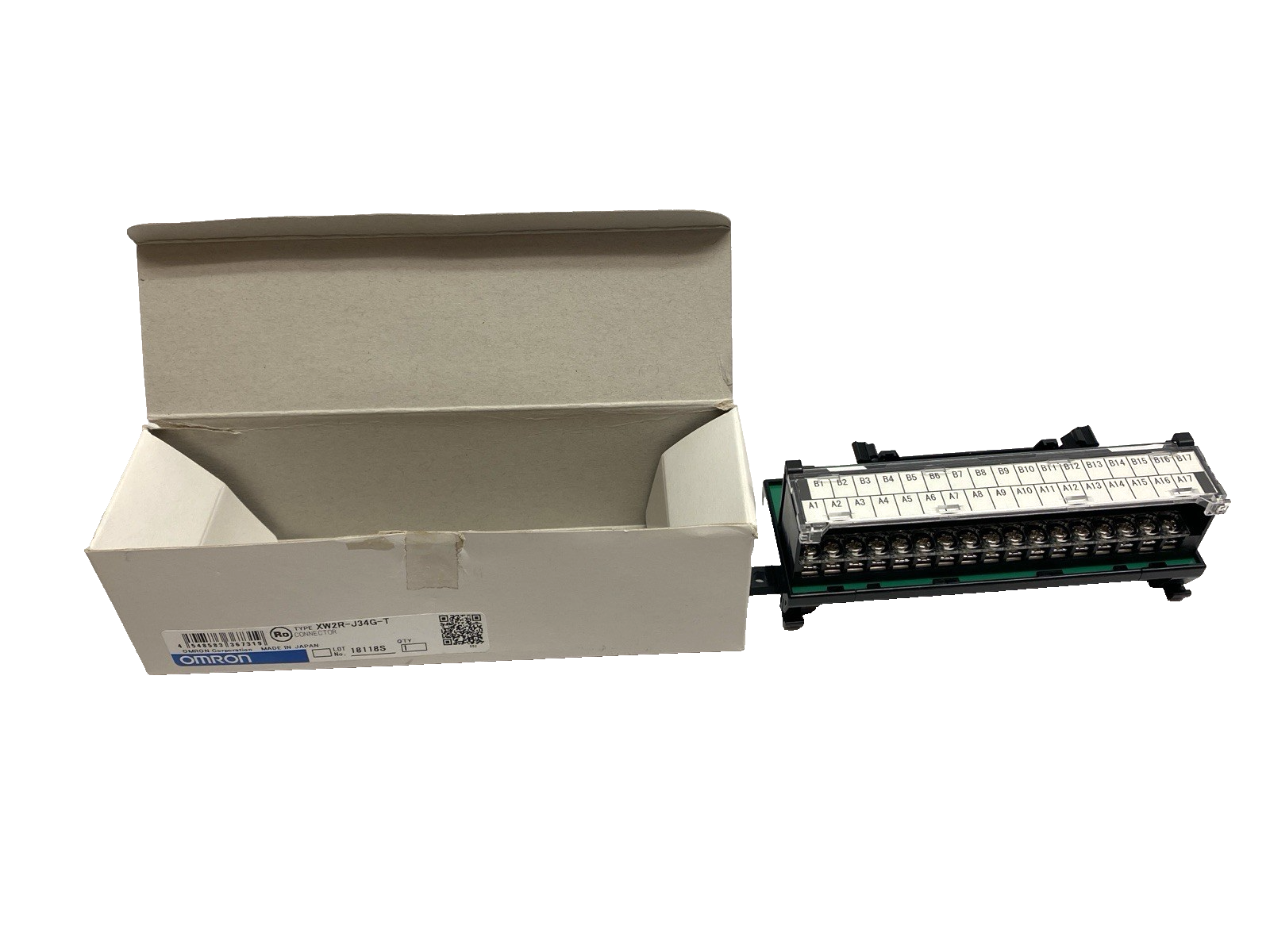 Omron XW2R-J34G-T Terminal Block Interface Module Connector 34-Pos - Maverick Industrial Sales