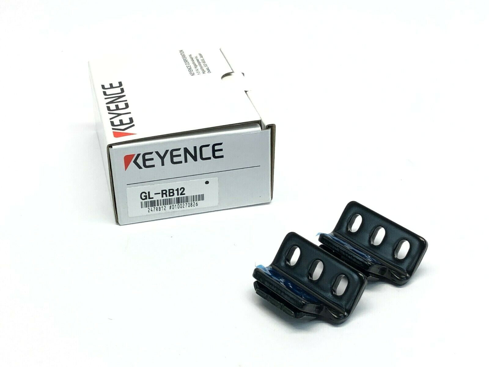 Keyence GL-RB12 L-shaped Bracket for Light Curtain - Maverick Industrial Sales