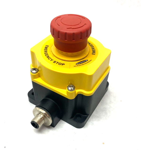 Banner SSA-EB1P-02ED1Q4 Flush Emergency Stop Push Button Twist-Release 28671 - Maverick Industrial Sales