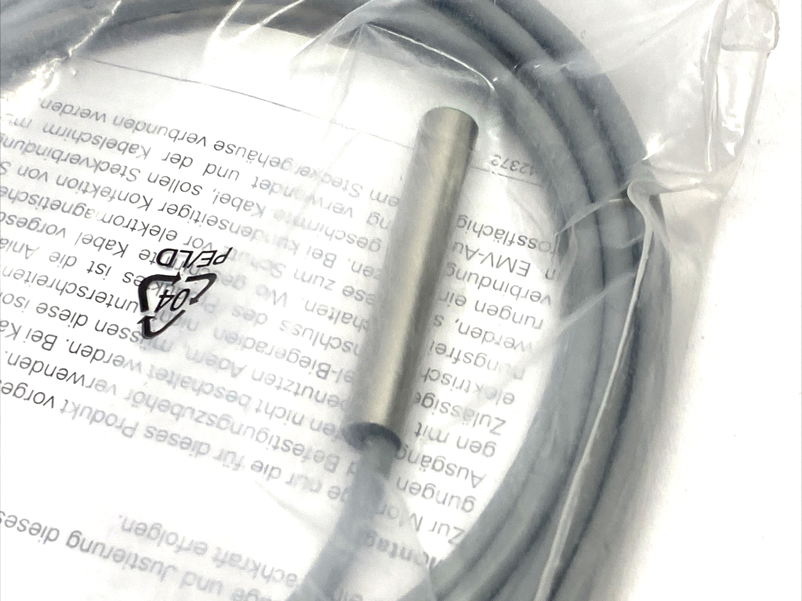 Baumer IFRM 06P37A1/L Miniature Inductive Sensor 6.5x40mm 2m Cable, 10142015 - Maverick Industrial Sales