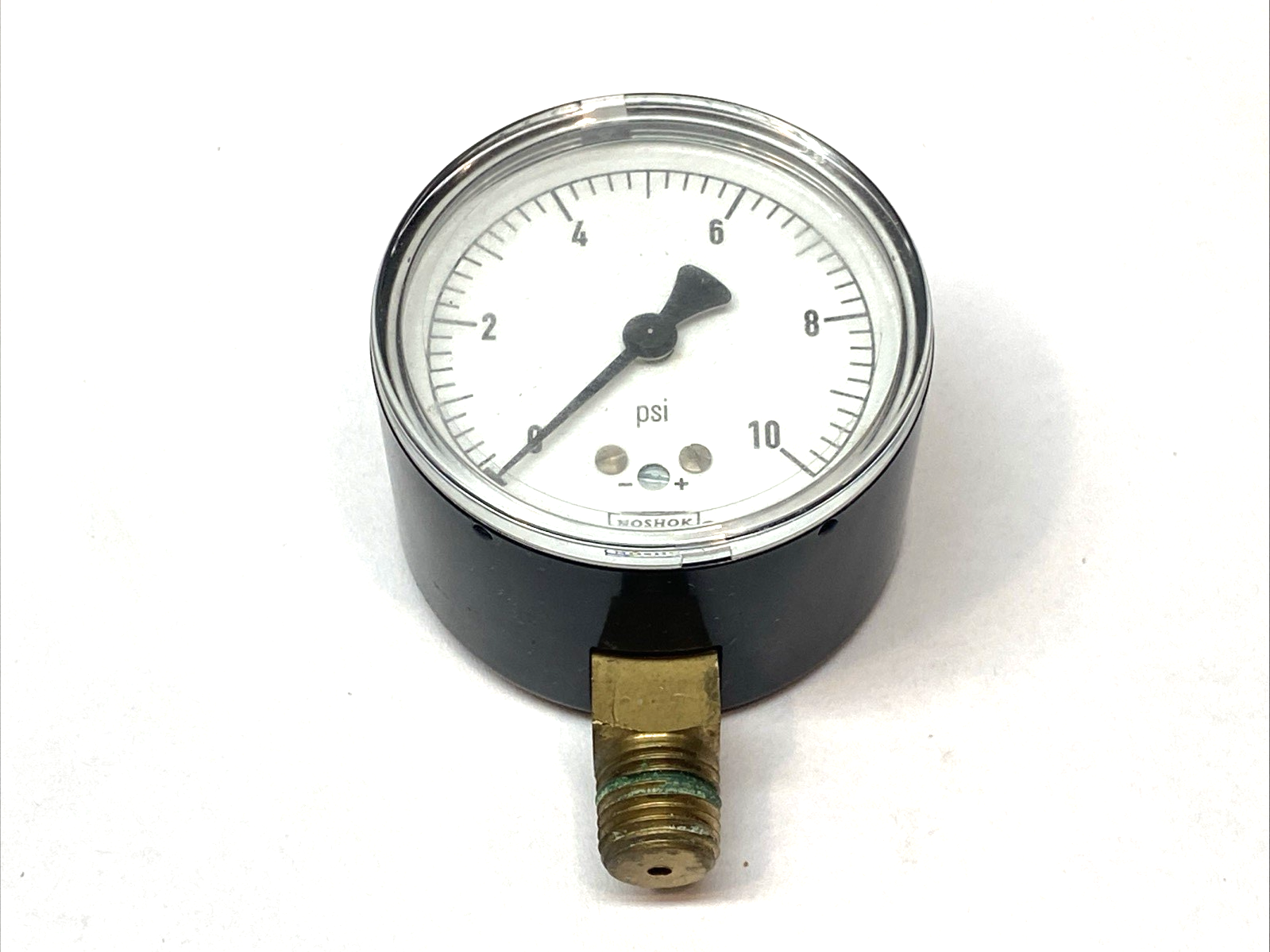 25-200-10-PSI | Noshok Pressure Gauge 0-10psi - Used - Maverick Industrial Sales