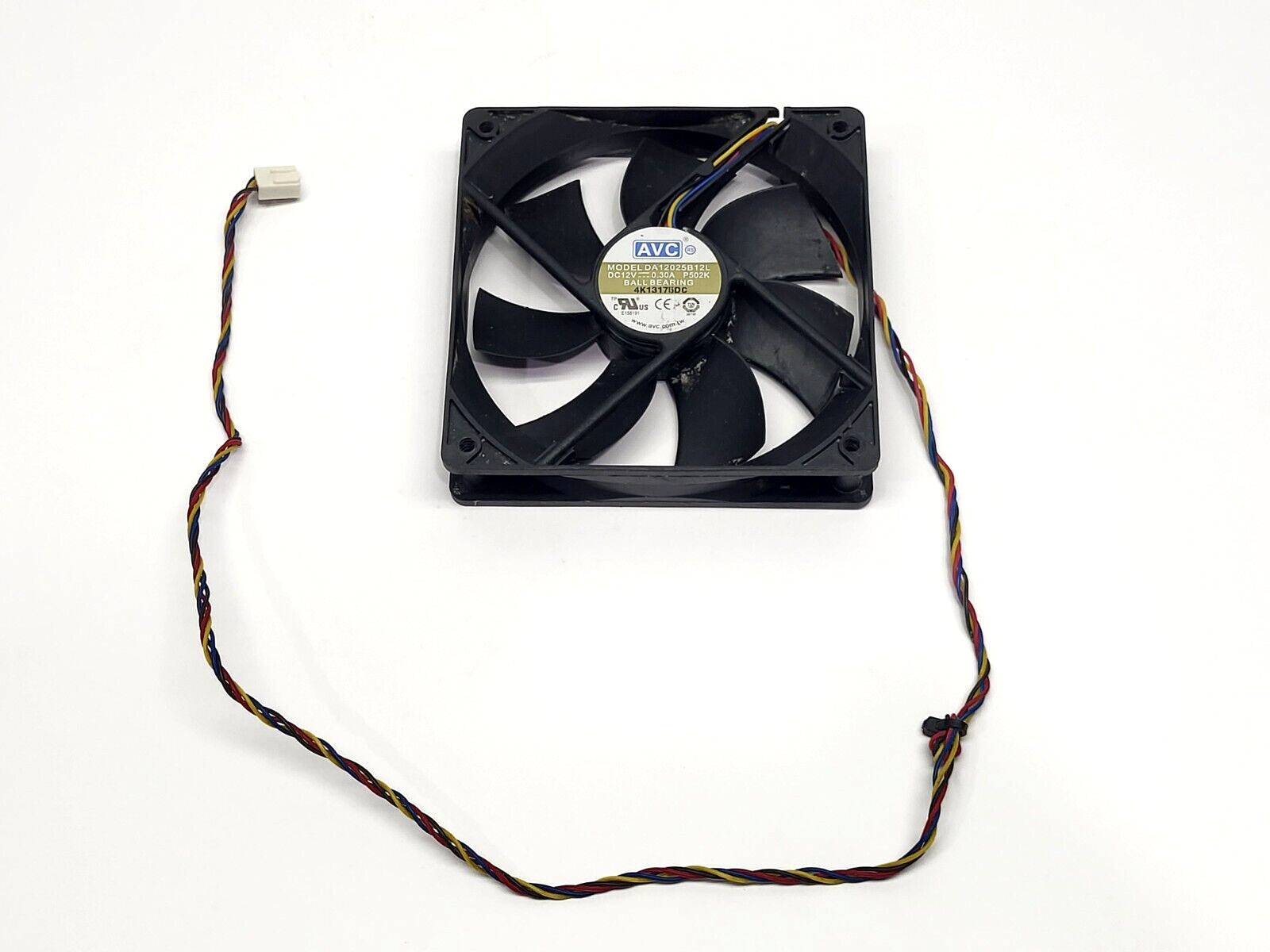 AVC DA12025B12L Cooling Fan 12VDC P502K - Maverick Industrial Sales