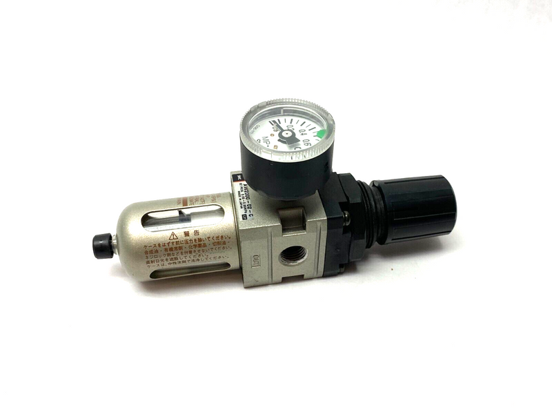 SMC AW2000-02-C Modular Pneumatic Regulator w/ Gauge - Maverick Industrial Sales