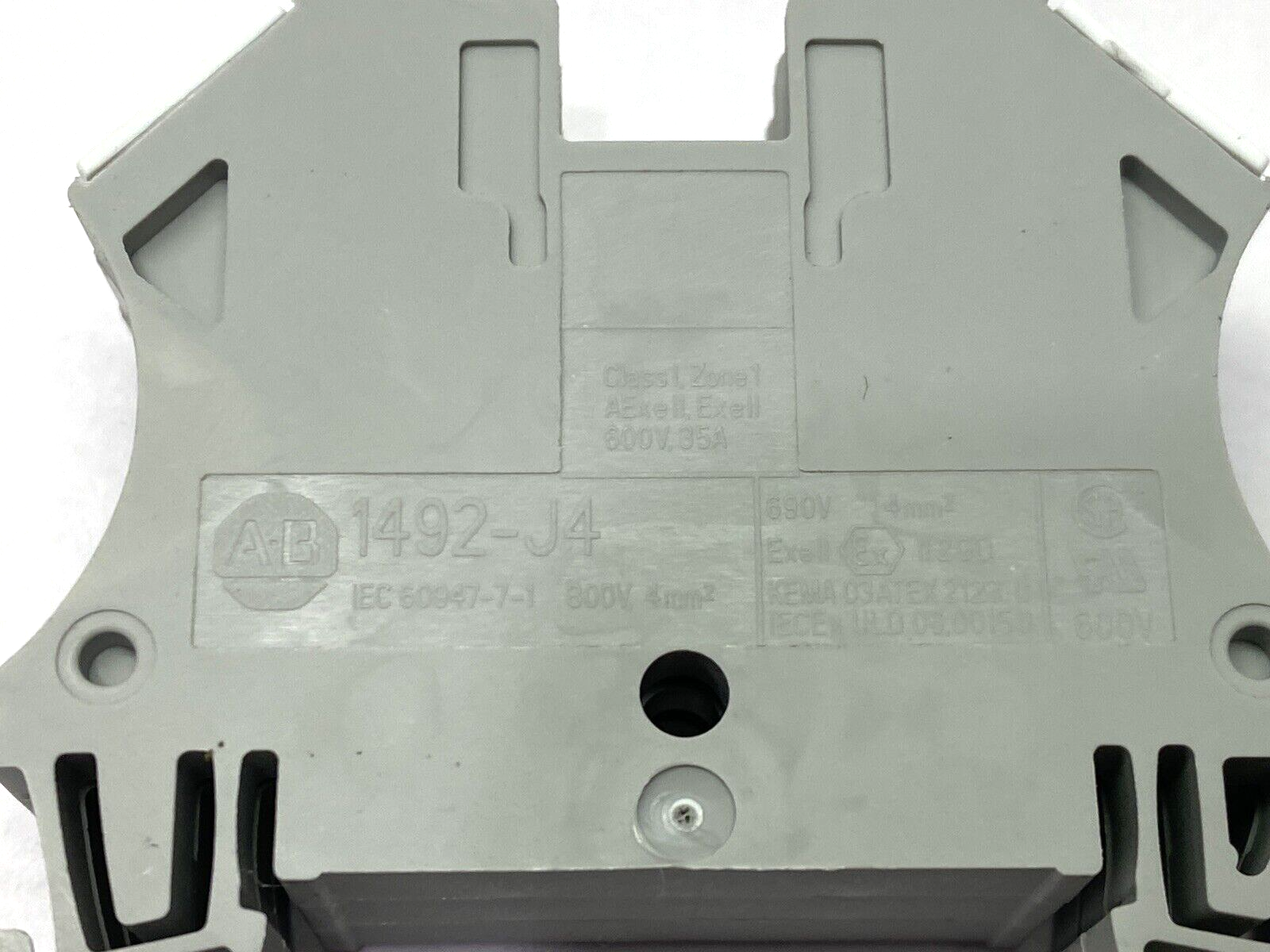 Allen Bradley 1492-J4 Terminal Blocks 690V LOT OF 50 - Maverick Industrial Sales