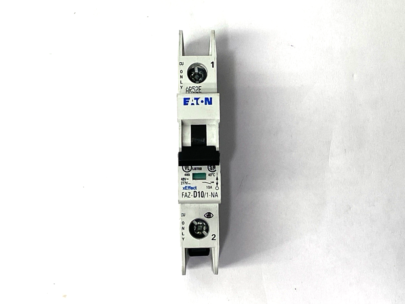 Eaton FAZ-D10/1-NA Miniature Circuit Breaker 1-Pole 277V 10A - Maverick Industrial Sales