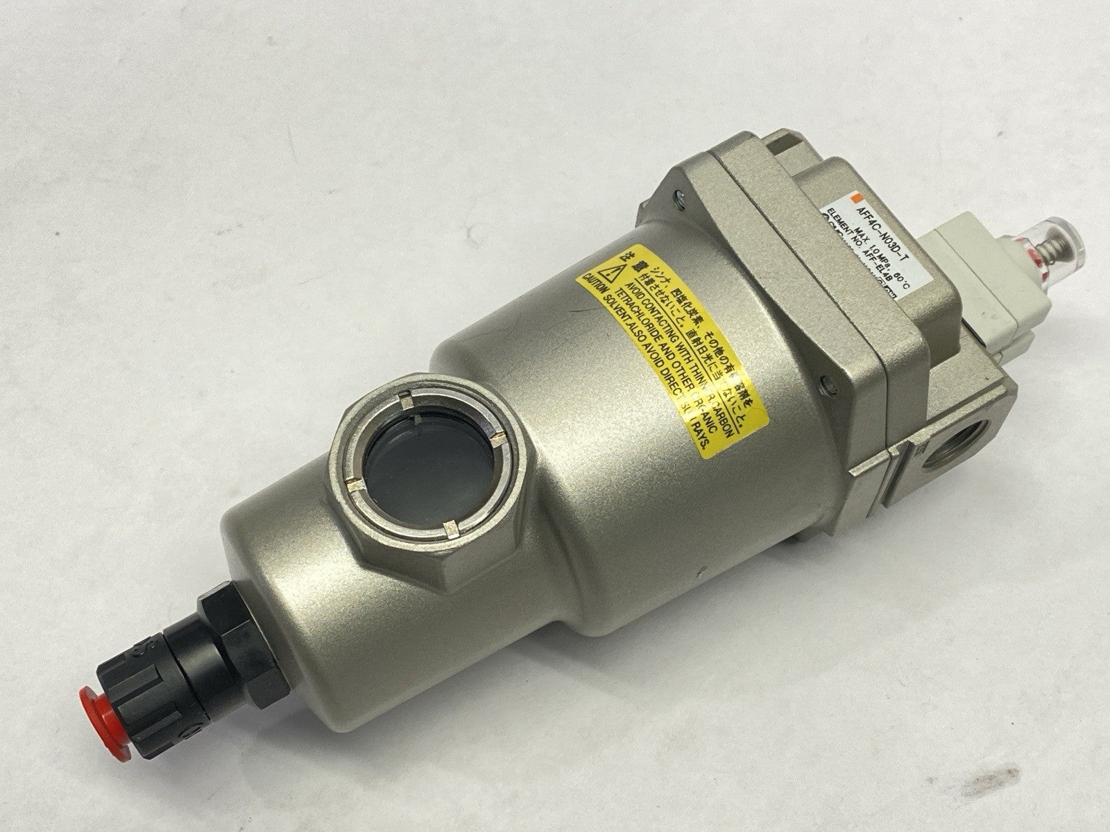 SMC AFF4C-N03D-T Pneumatic Main Line Filter 3/8" NPT - Maverick Industrial Sales