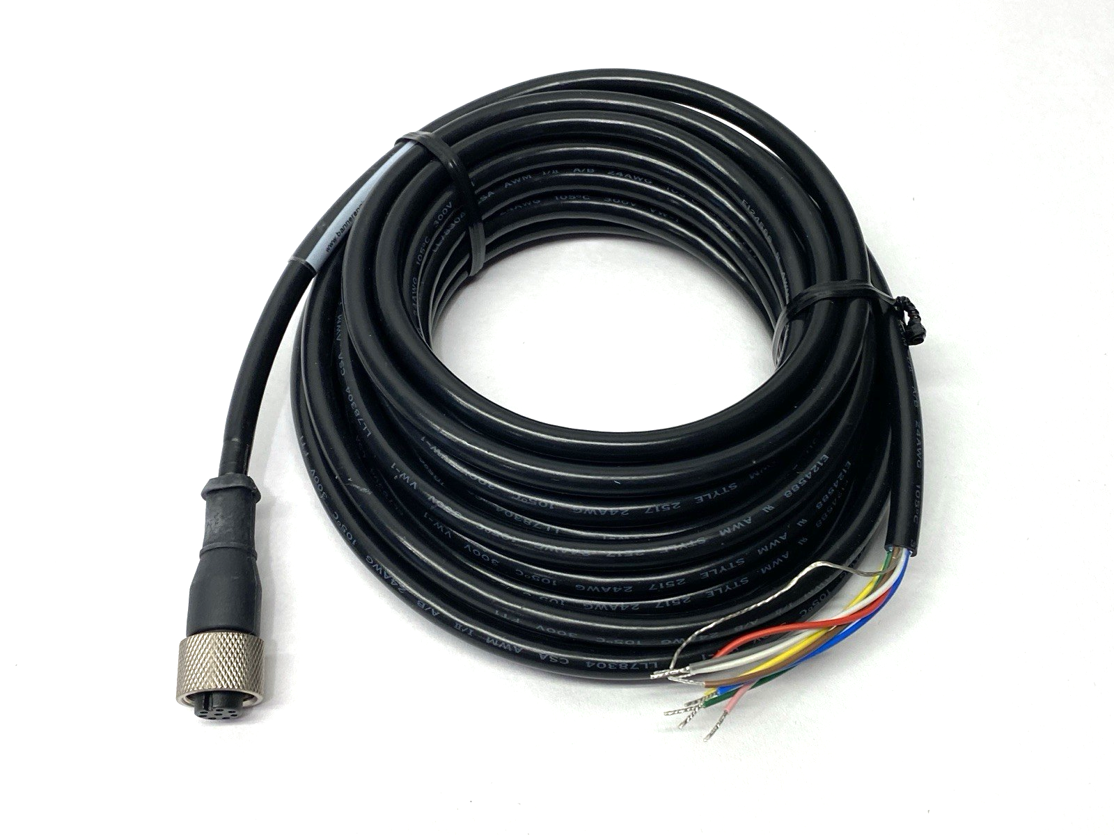 MQDC2S-815 | Banner Single Ended Cordset M12 8-Pin Straight Female Connector 70976 - New – Open box - Maverick Industrial Sales