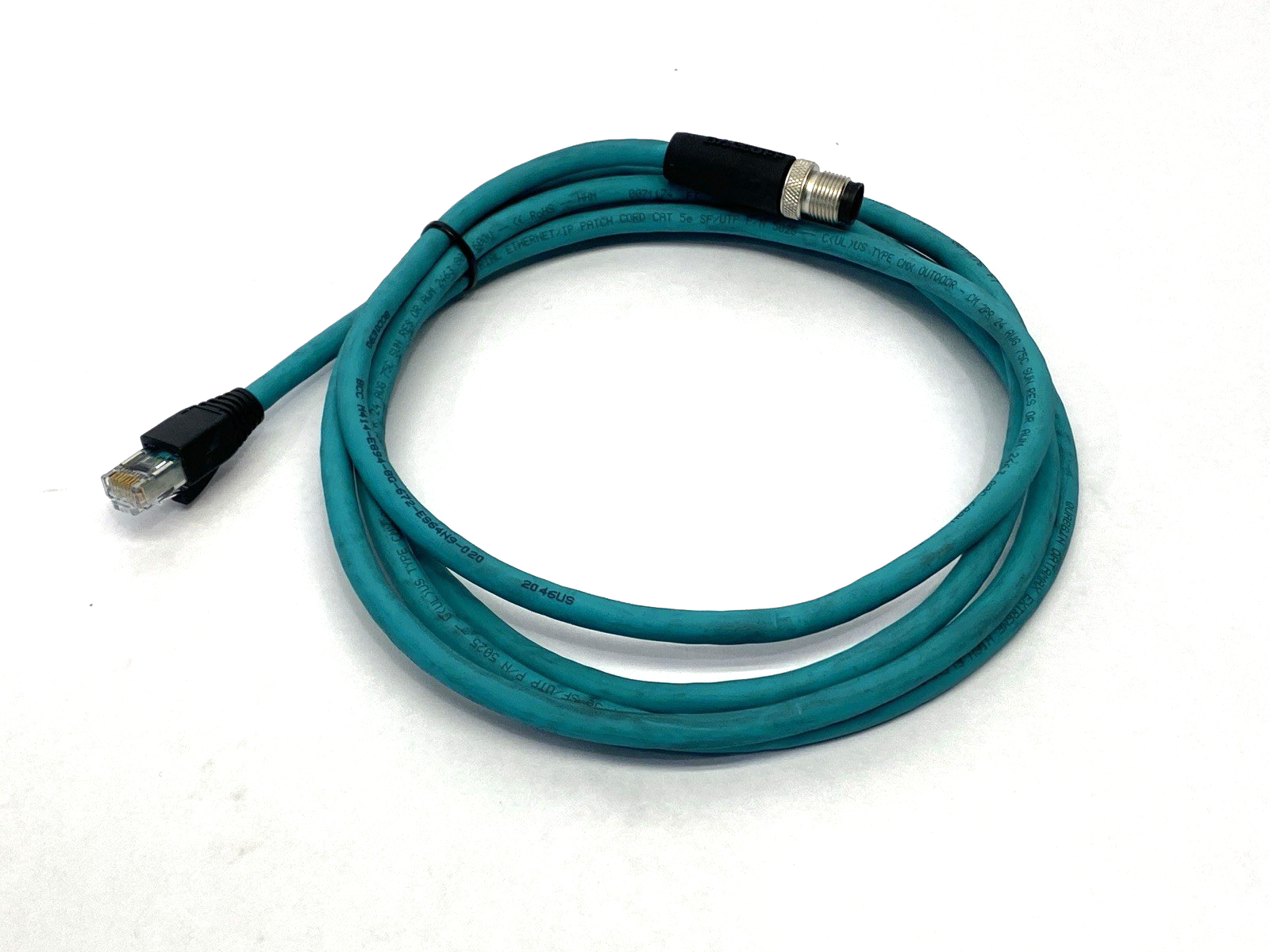 Balluff BCC M414-E894-8G-672-ES64N9-020 Double-Ended M12 to RJ45 Cordset BCC0E90 - Maverick Industrial Sales