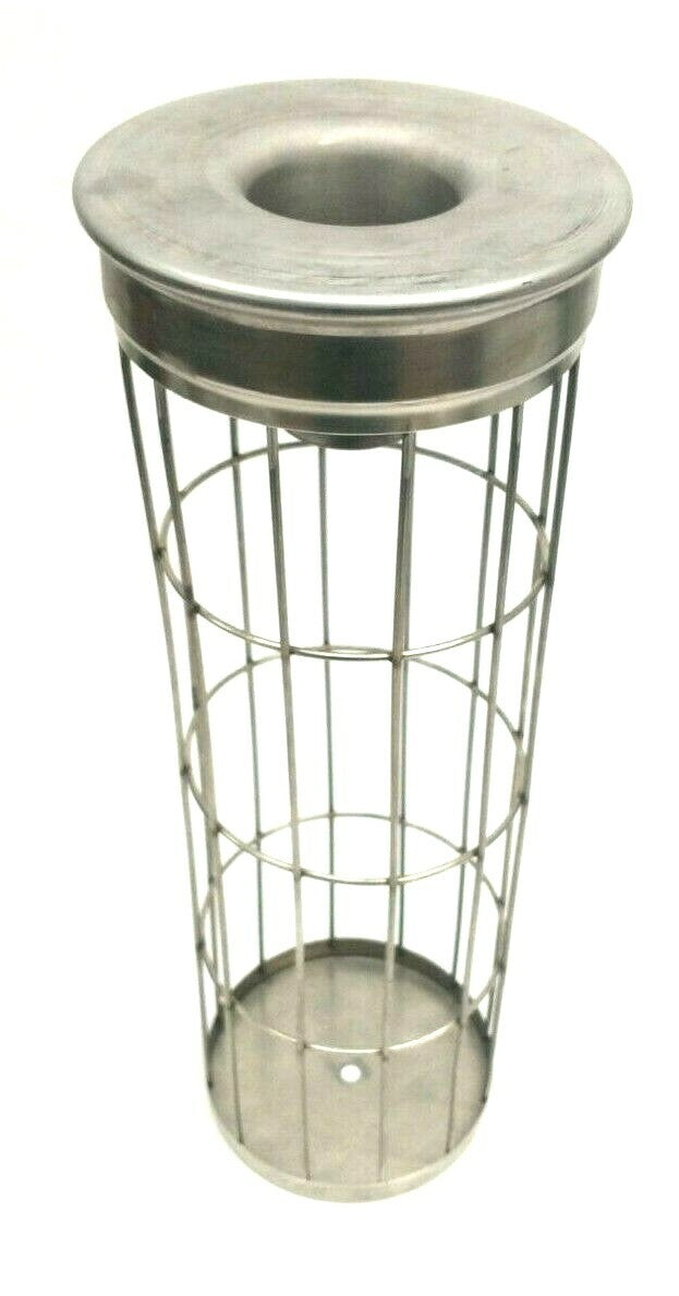 Nucon Bulk Bag Filling System Hopper Vent Top Removal Cage 18" x 5-1/2" x 6-1/4" - Maverick Industrial Sales