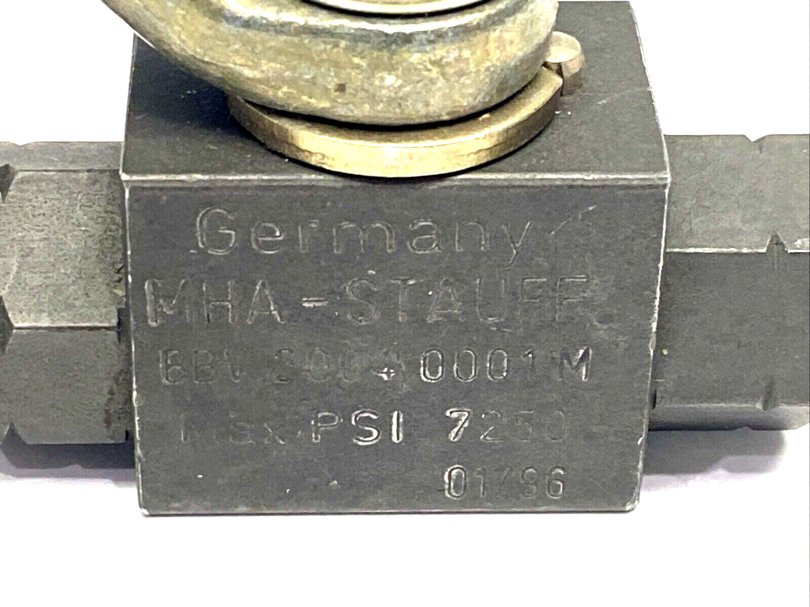Stauff BBV20040001M Ball Valve 7250 Max PSI - Maverick Industrial Sales