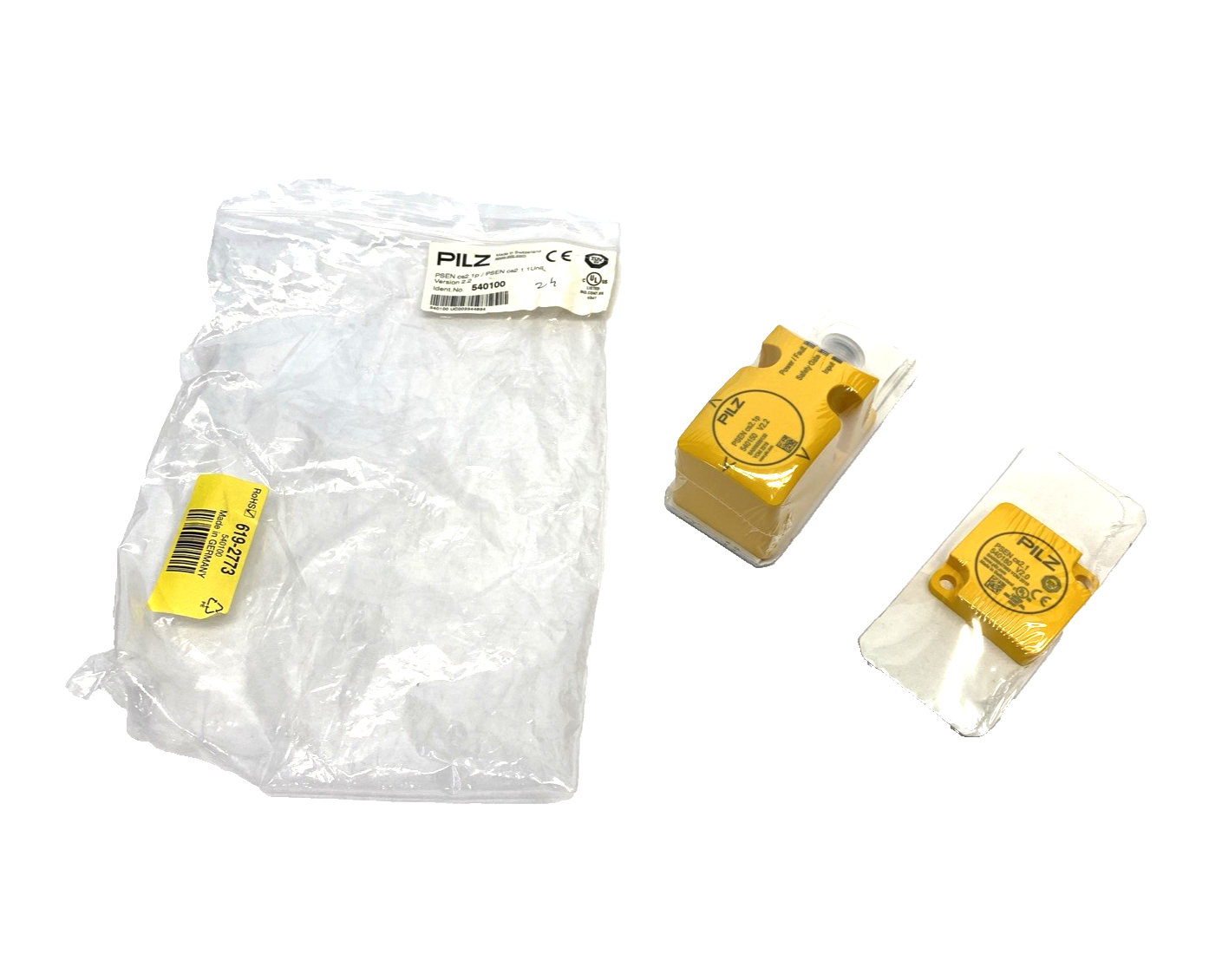 Pilz PSEN cs2.1p / PSEN cs2.1 1Unit RFiD Safety Switch, 2 Safe SC Outputs 540100 - Maverick Industrial Sales