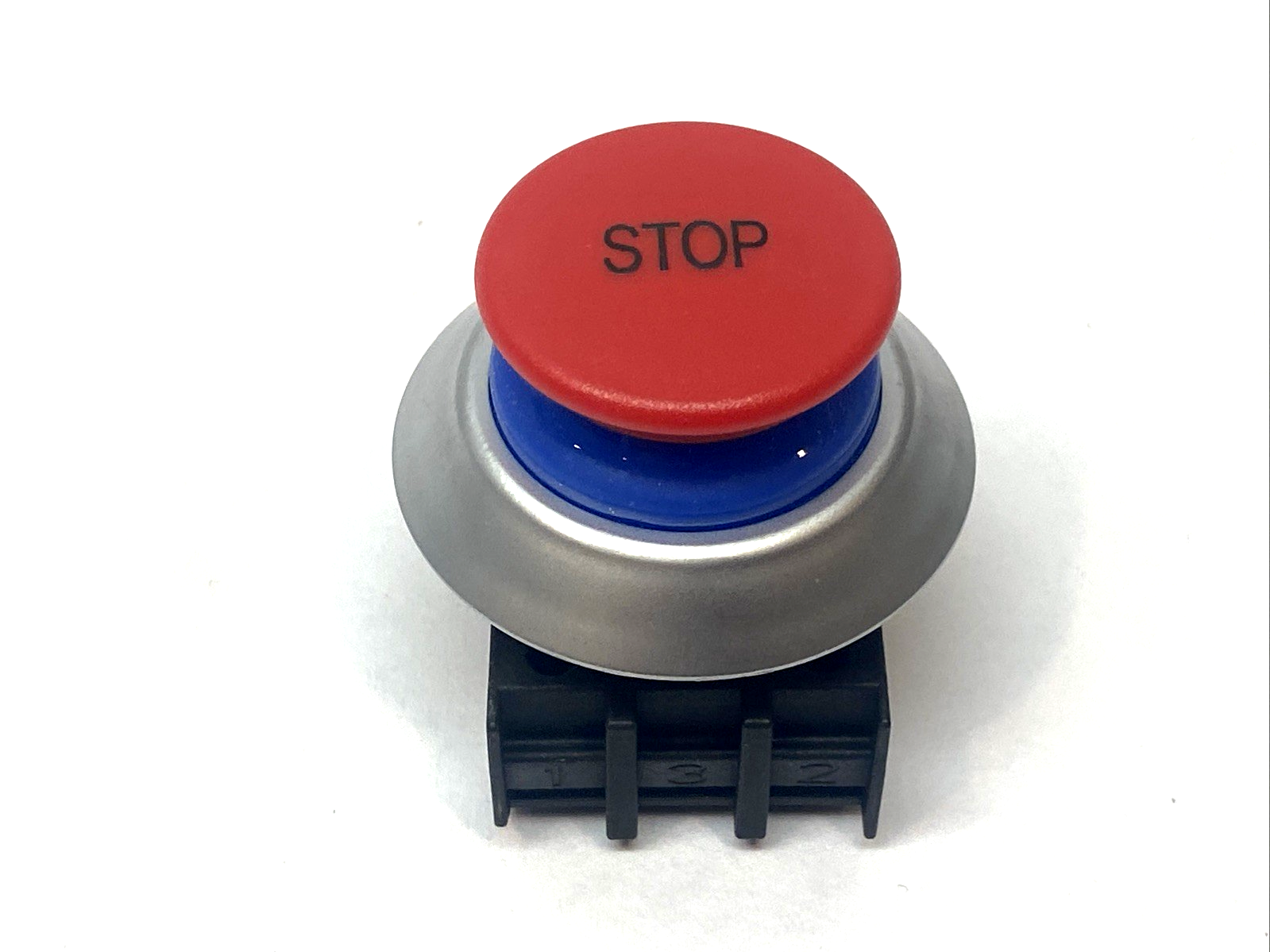 581156 | Frey Maschinenbau Lighted Push Button, RED, STOP Button M2F - New – Open box - Maverick Industrial Sales