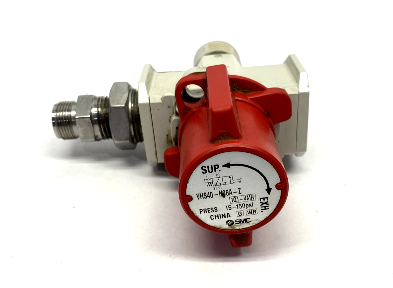 VHS40-N06A-Z | SMC Manual Single Action Relief Valve 3/4" NPT - Used - Maverick Industrial Sales