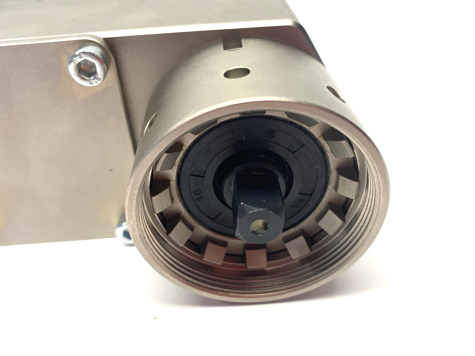 WN133558 | Weber Offset Servo Spindle Gear Drive Unit i=10 M=30 Nm, Motorized - Used - Maverick Industrial Sales