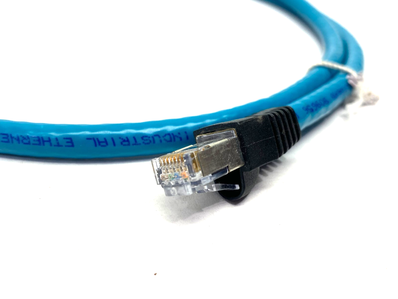 Lumberg 0985 656 104/1M Ethernet Cordset M12 8-Pin to RJ45 900000451 - Maverick Industrial Sales