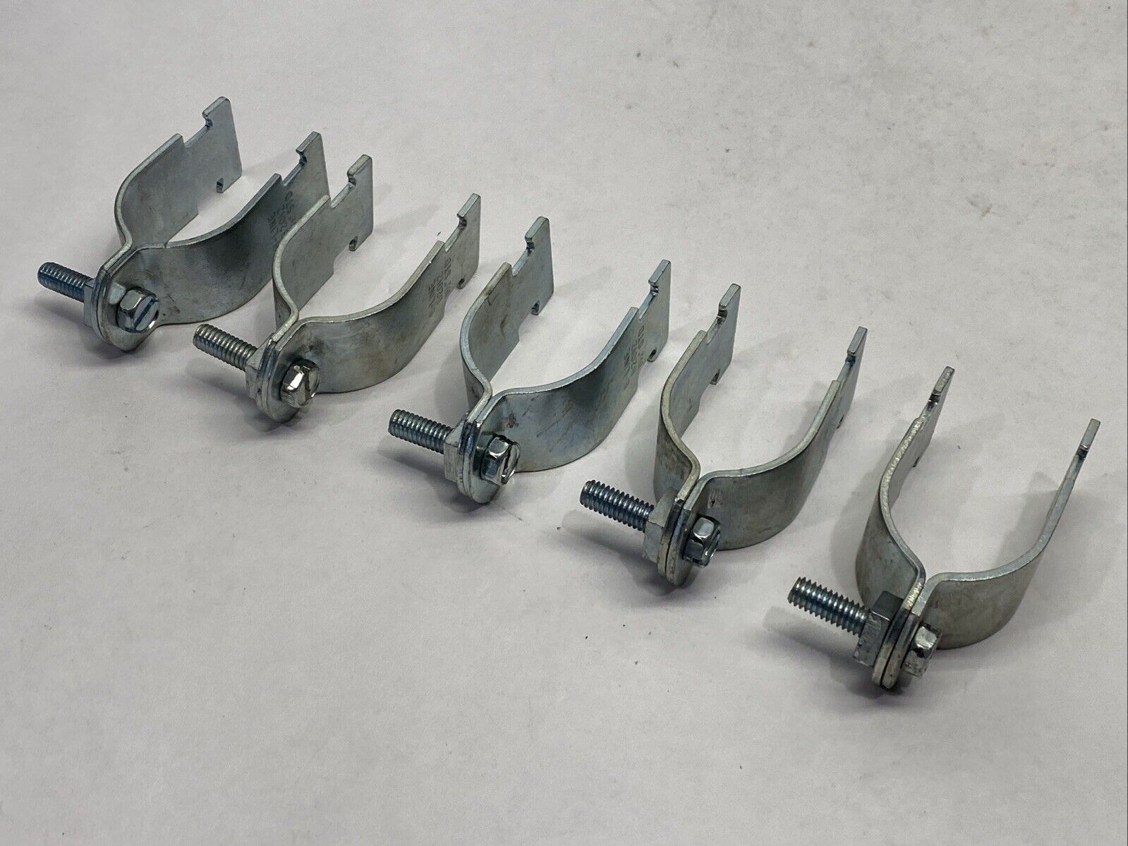 Cooper B2012 B-Line Conduit Strut Clamp 1-1/2" Plated Zinc LOT OF 5 - Maverick Industrial Sales