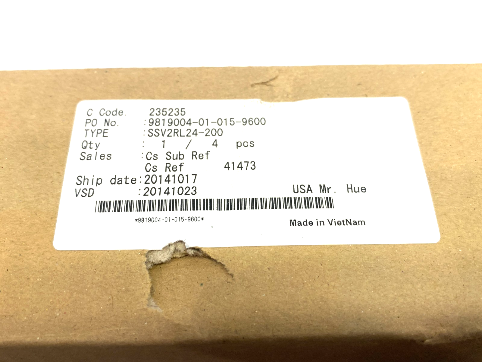 SSV2RL24-200 | MiSUMi 2-Block Linear Guide Rail Assembly, Standard, 200mm Length - New - Maverick Industrial Sales