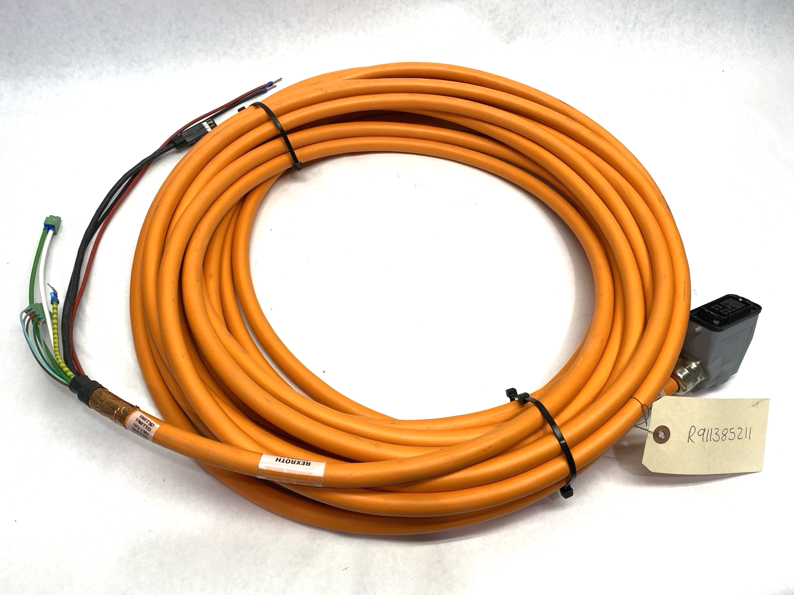 R911385211 | Bosch Rexroth Servo Motor Hybrid Cable 20m RKH0441/000,0 - Used - Maverick Industrial Sales
