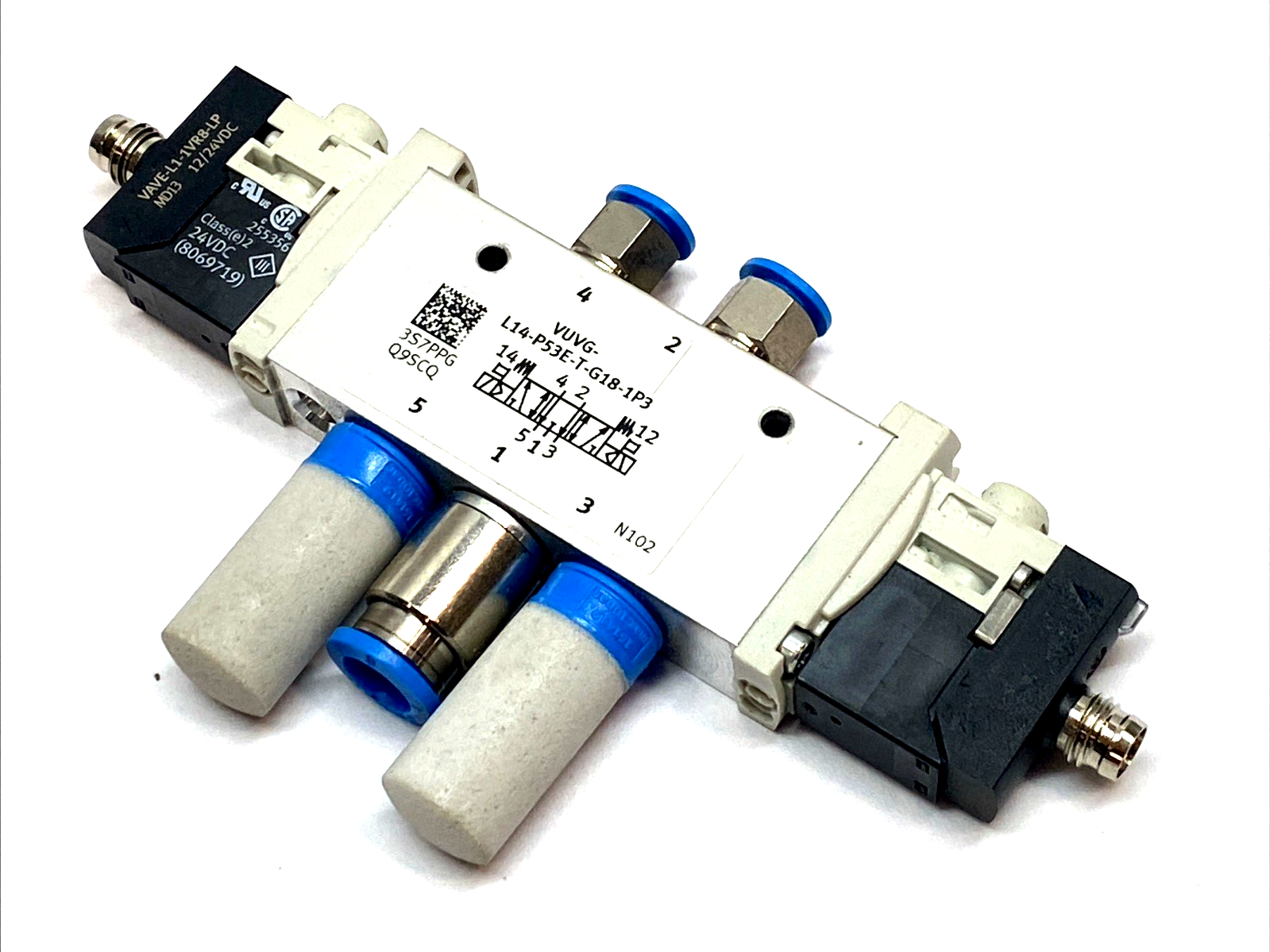 Festo VUNG-L14-P53E-T-G18-1R8L Pneumatic Valve 574233 - Maverick Industrial Sales