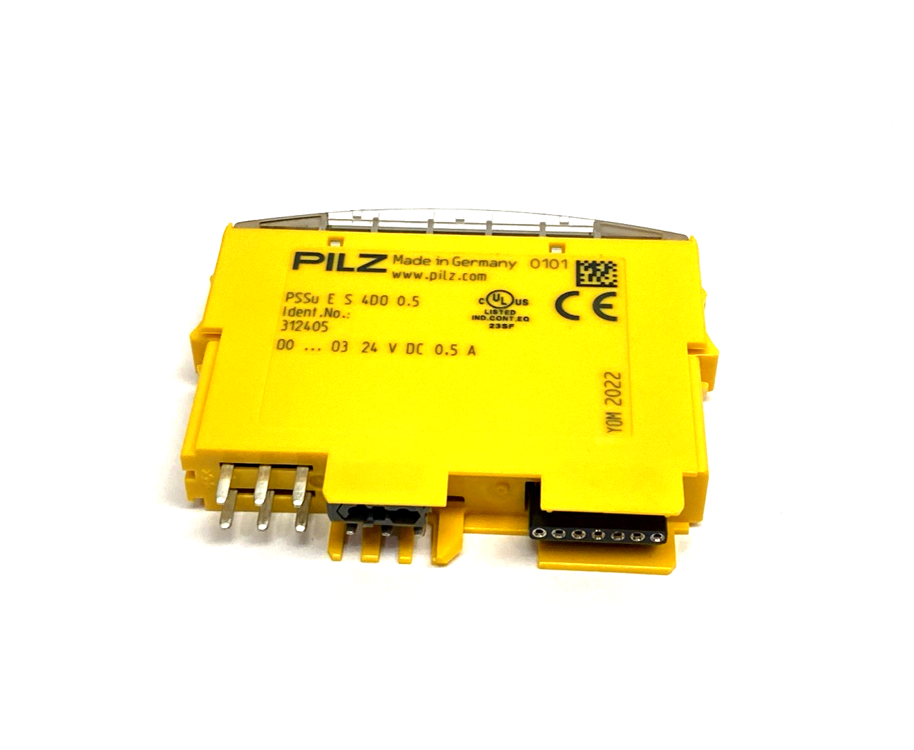 Pilz PSSu E S 4DO 0.5 Digital I/O Module 4-Output 1P Positive Switching 312405 - Maverick Industrial Sales