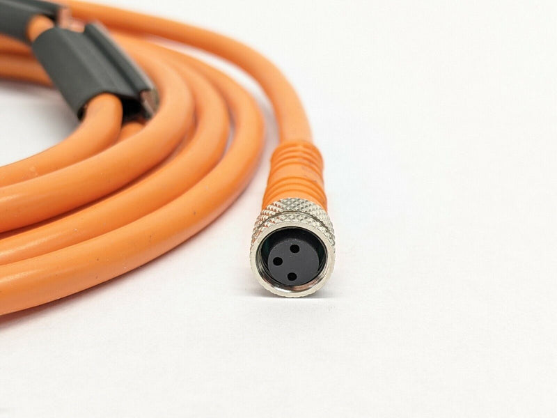 Keyence OP-87396 Connector Cable M8 3-Pin Straight 2-m PVC - Maverick Industrial Sales