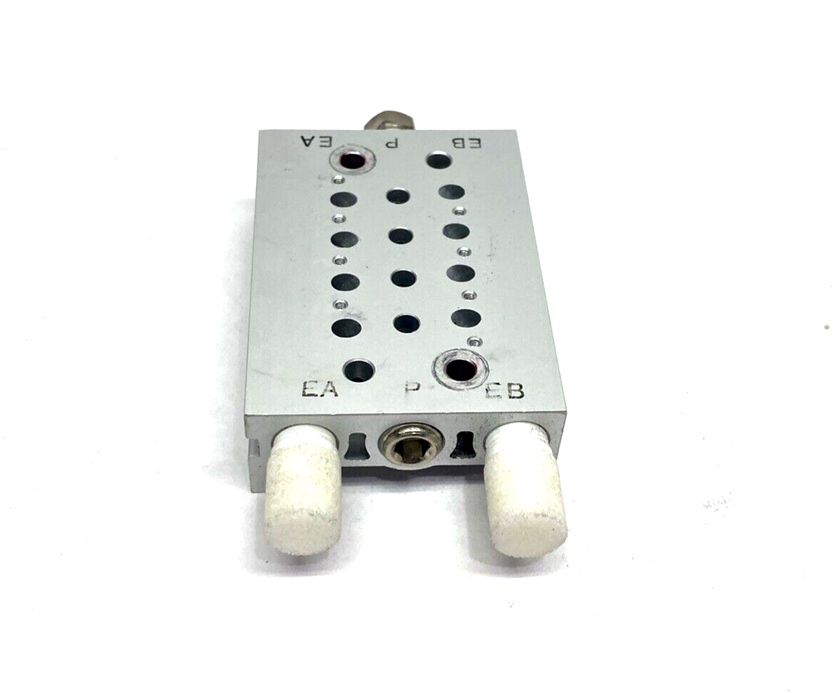 SMC SS5Y3-20-04-00N Valve Manifold Base, 4-Station - Maverick Industrial Sales