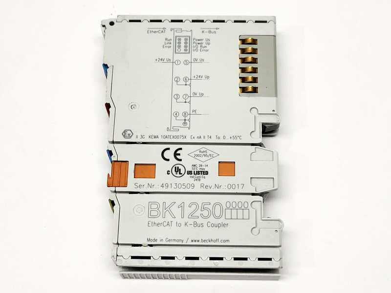 Beckhoff BK1250 Bus Coupler - Maverick Industrial Sales