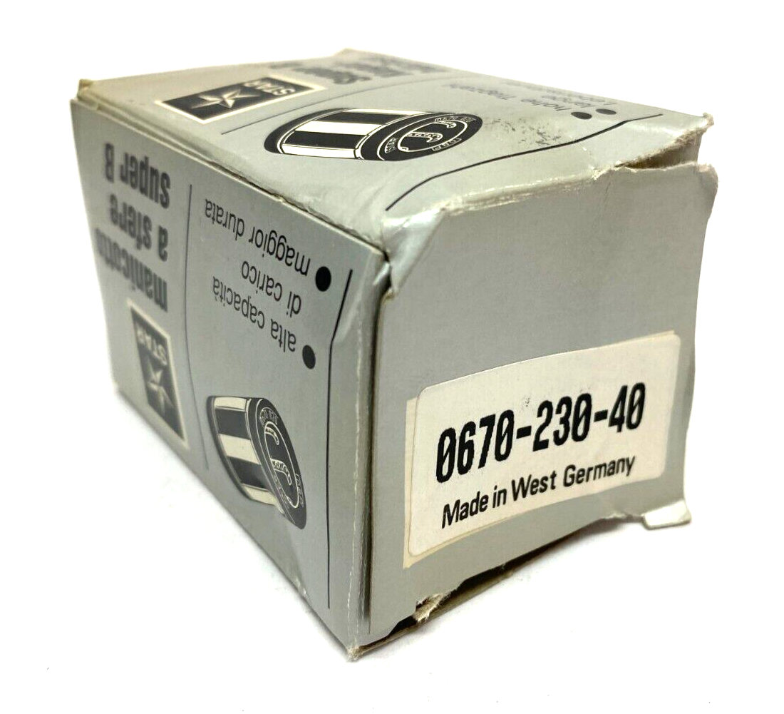 Star Bosch Rexroth 0670-230-40 Super B Linear Ball Bearing Bushing - Maverick Industrial Sales