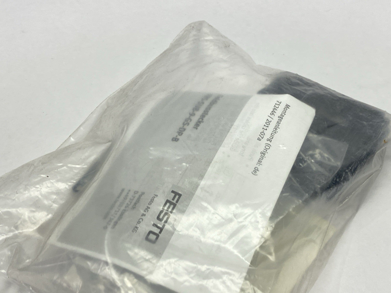 Festo FBS-SUB-9-GS-DP-B Valve Manifold Plug 532216 - Maverick Industrial Sales