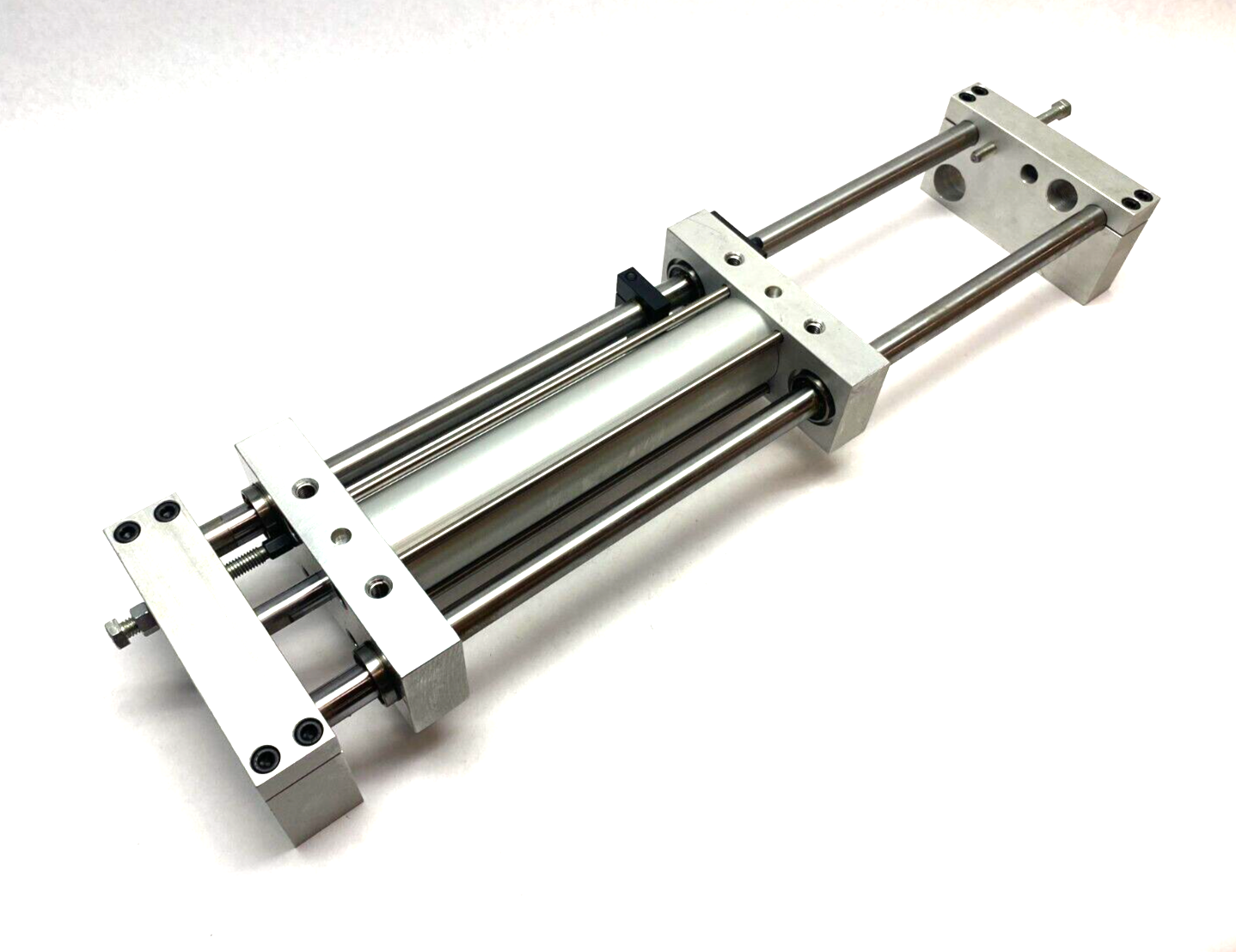 Fabco-Air EZ750-9.0-MH2-D1-S000-BL03AB Pneumatic Linear Guided Actuator Slide - Maverick Industrial Sales