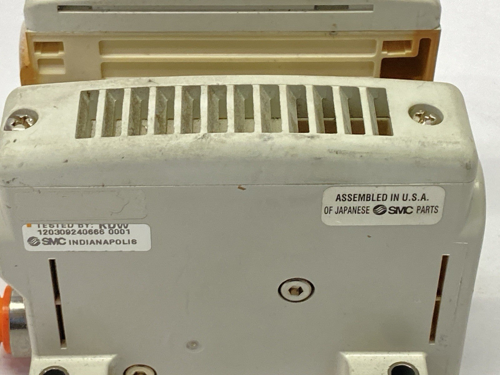 SMC VV5QC21-02N7FD0-S Pneumatic Manifold Base 2-Station D-Sub - Maverick Industrial Sales